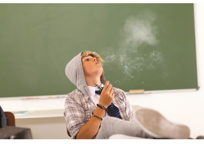 Discourage Vaping on School Grounds